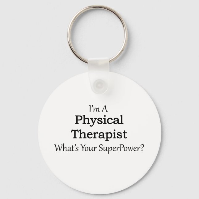 Physical Therapist Key Ring (Front)