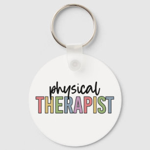Physical Therapist PT Graduate Physiotherapy Key Ring