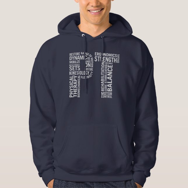 Physical Therapist PT Hoodie (Front)