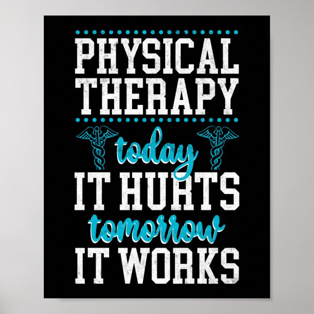 Physical Therapist Therapy Assistant Physical Poster (Front)