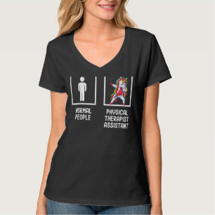 Physical Therapist Unicorn  Therapy Humor Graphic T-Shirt