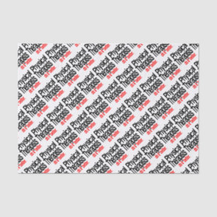 Physical Therapists Do It Better Joke Tissue Paper