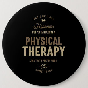 Physical Therapy 6 Cm Round Badge