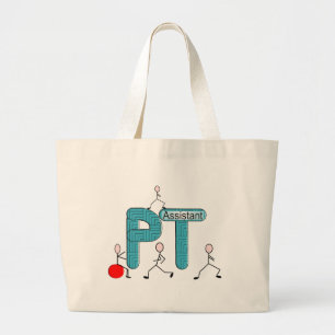 Physical Therapy Assistant Gifts Large Tote Bag