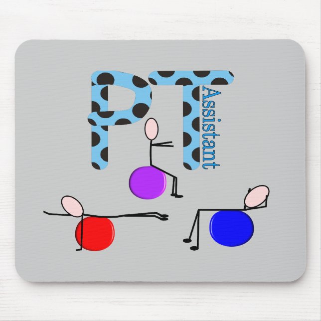 Physical Therapy Assistant Gifts Mouse Pad (Front)