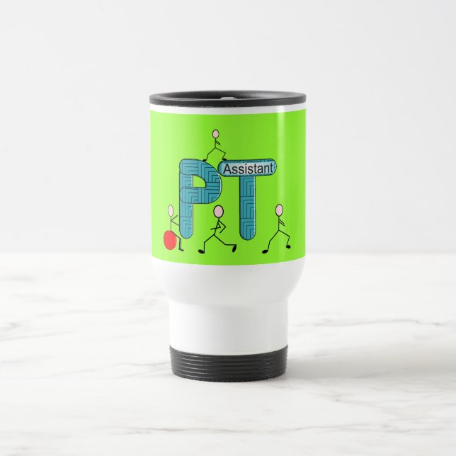 Physical Therapy Assistant Gifts Travel Mug (Center)