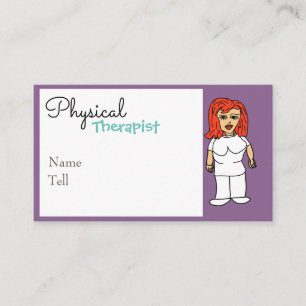 Physical therapy business card