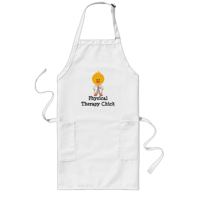 Physical Therapy Chick Apron (Front)
