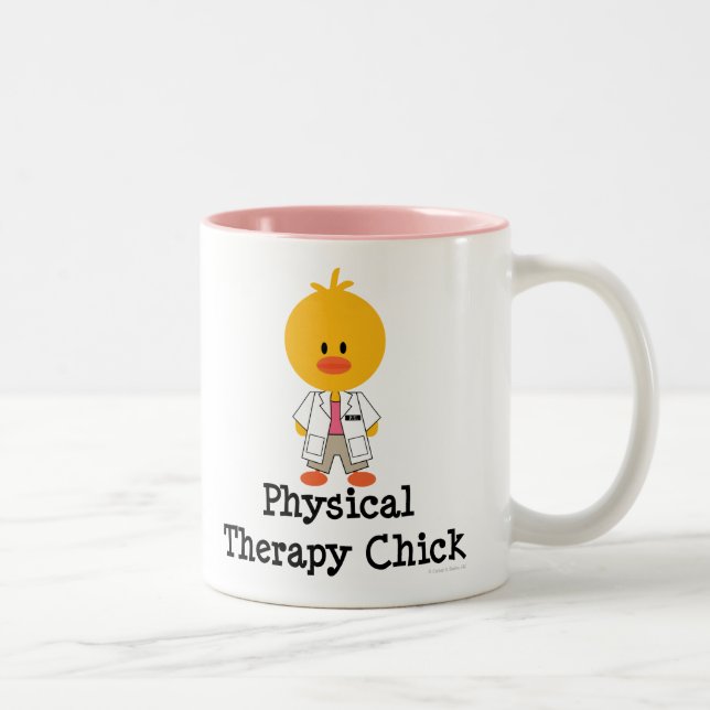 Physical Therapy Chick Mug (Right)