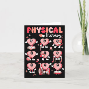Physical Therapy Cute Candy Heart Valentines Pt Th Card
