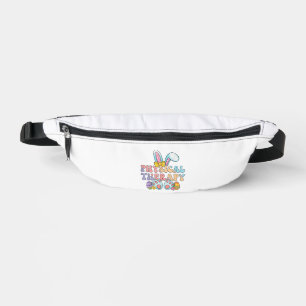 Physical Therapy Happy Easter Bunny Eggs PT Therap Bum Bags