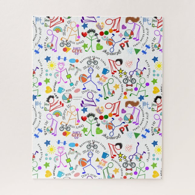 Physical Therapy  Jigsaw Puzzle (Vertical)
