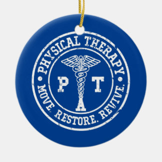 Physical Therapy Move Restore Revive PT Physical Ceramic Tree Decoration