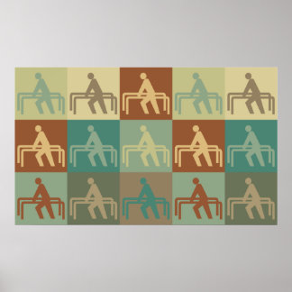 Physical Therapy Pop Art Poster