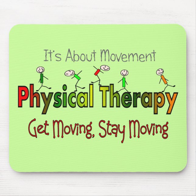 Physical Therapy Products and Gifts Mouse Pad (Front)