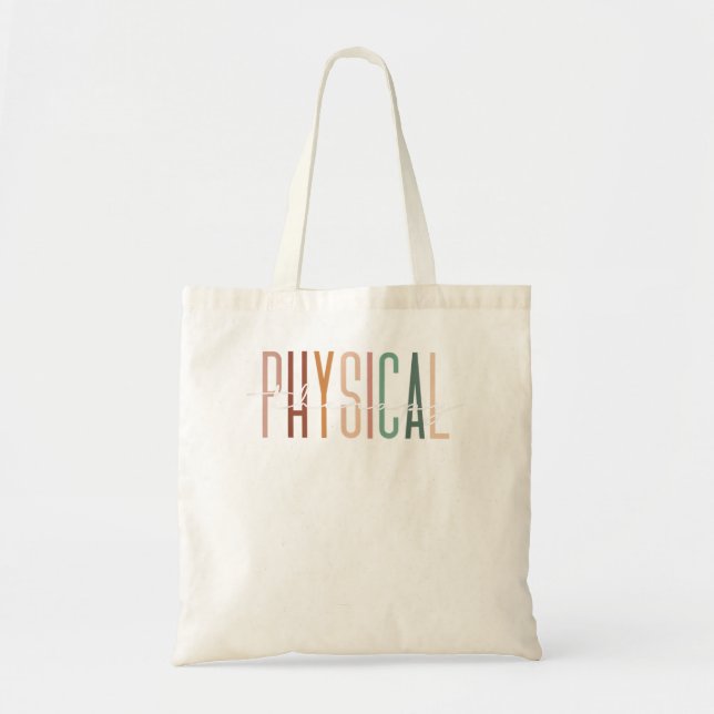 Physical Therapy PT Physical Therapist PT Student Tote Bag (Front)
