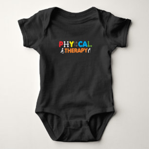 Physical Therapy PT Therapist Physiotherapy Baby Bodysuit