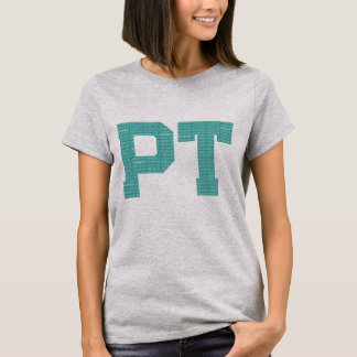 Physical Therapy PT Typography T-Shirt