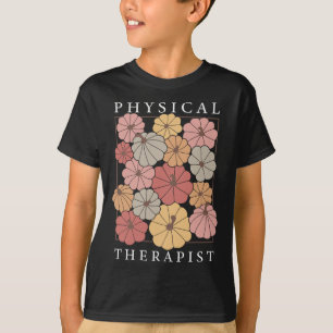 Physical Therapy Pumpkin Fall Pt Therapist Thanksg T-Shirt