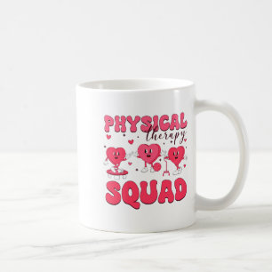 Physical Therapy Squad Valentines Day Pt Pta Vale  Coffee Mug
