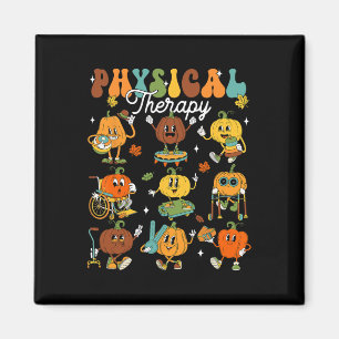 Physical Therapy Therapist Pumpkin Autumn Thanksgi Magnet