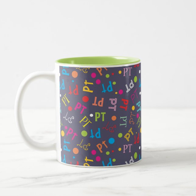 Physical Therapy  Two-Tone Coffee Mug (Left)