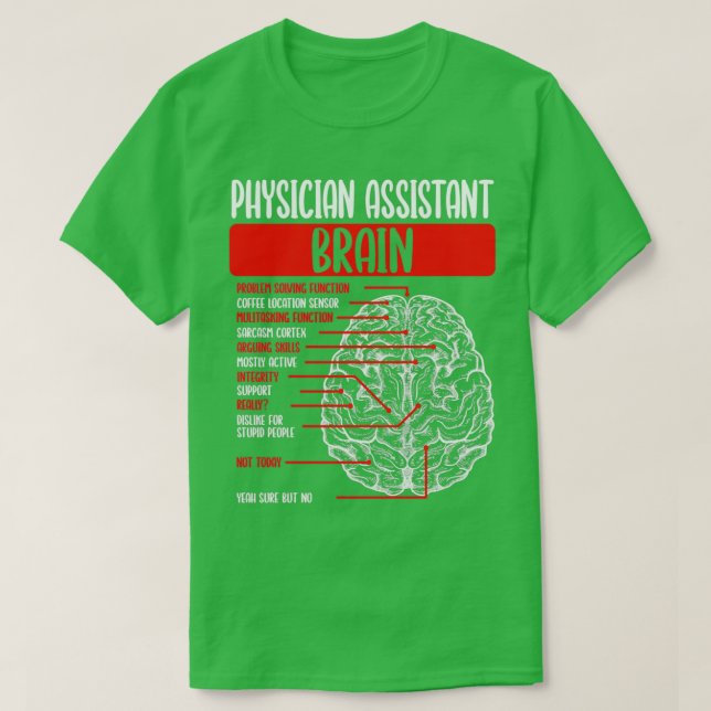 Physician Assistant Appreciation Funny PA School 2 T-Shirt (Design Front)