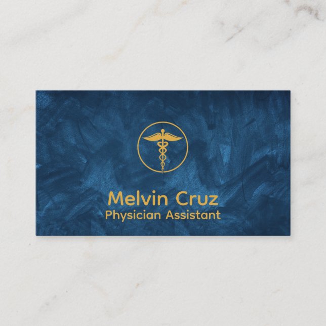 Physician Assistant Business Card (Front)