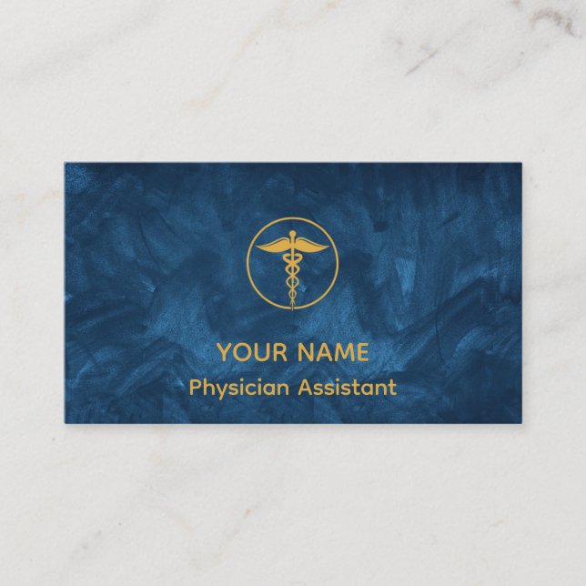 Physician Assistant Business Card (Front)