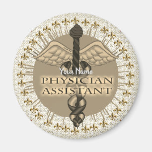 Physician Assistant Caduceus magnet