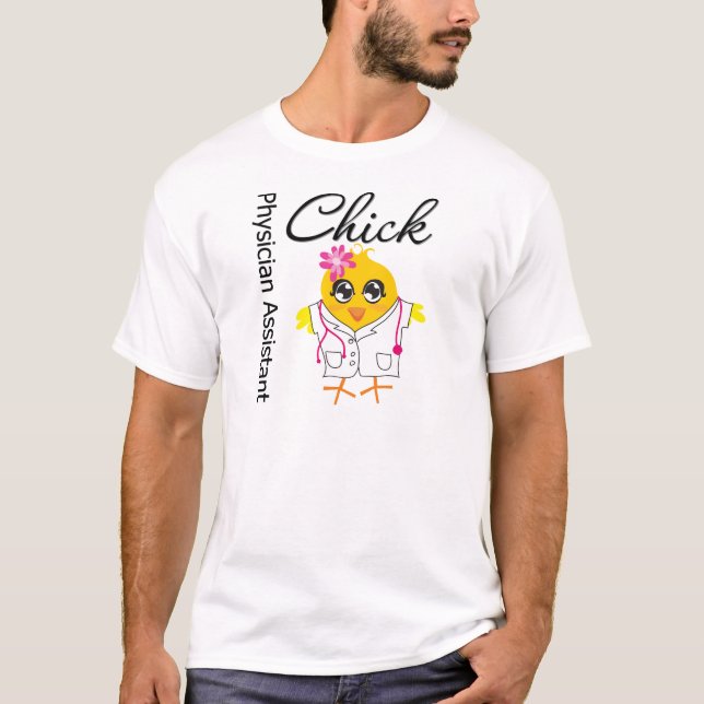 Physician Assistant Chick T-Shirt (Front)