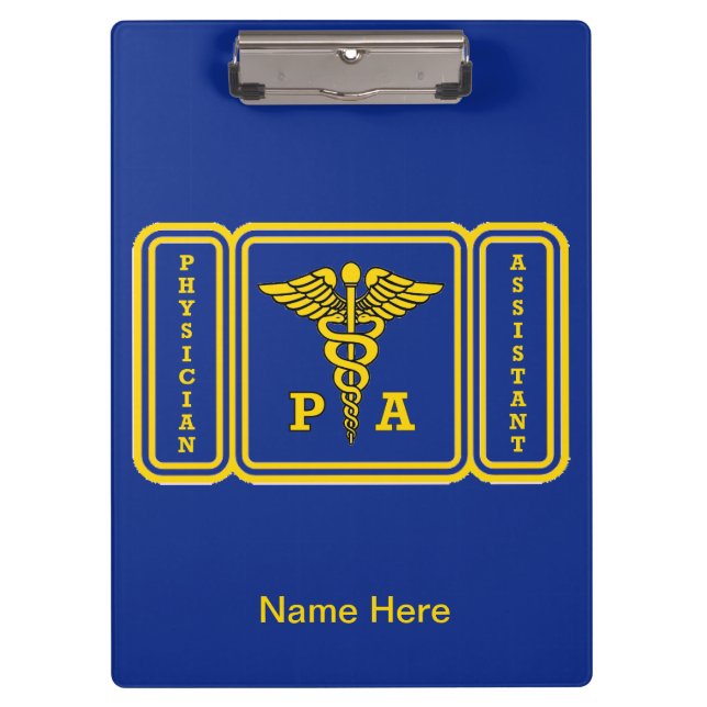 Physician Assistant Clipboard (Front)