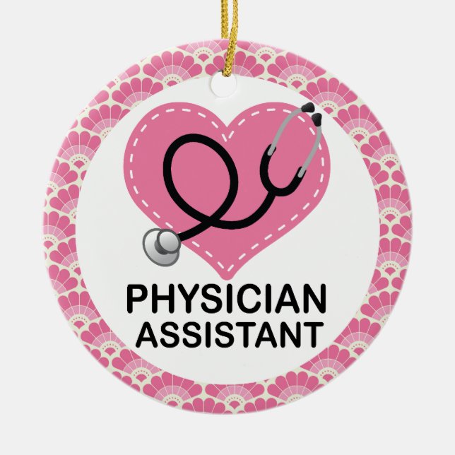 Physician Assistant Gift Ornament (Front)