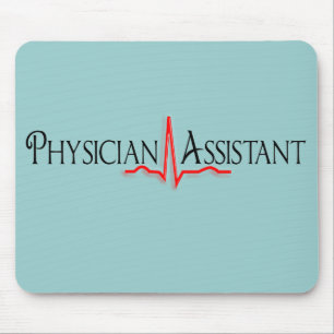 Physician Assistant Gifts, QRS Design Mouse Pad