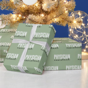 Physician Assistant PA Graduation Wrapping Paper