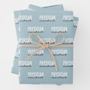Physician Assistant PA Graduation Wrapping Paper Sheet