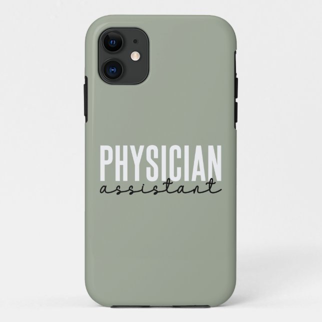 Physician Assistant Physician Associate PA School Case-Mate iPhone Case (Back)