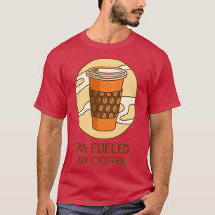 PHYSICIAN ASSISTANT POWERED BY CAFFEINE FUNNY PA Q T-Shirt
