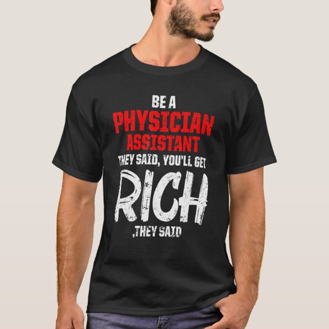 Physician Assistant Said Certified Pa T-Shirt (Front)