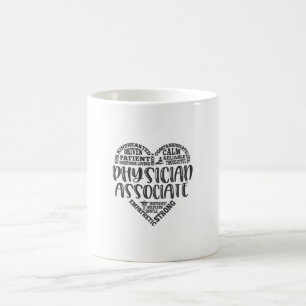 Physician associate, pa, subway art coffee mug
