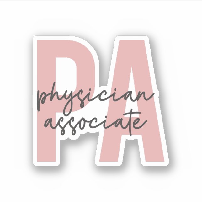 Physician Associate Physician Assistant PA School (Front)