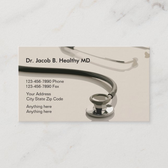 Physician Business Cards (Front)