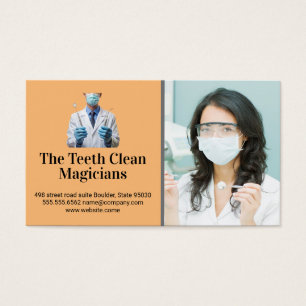 Physician Dentist Working Tooth Care