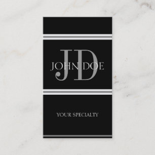 Physician Vertical B/B Business Card