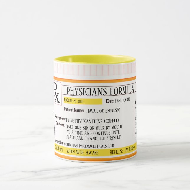 Physicians Formula Prescription RX Mug (Center)