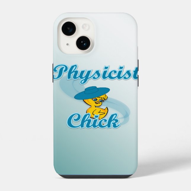 Physicist Chick #3 iPhone Case (Back)