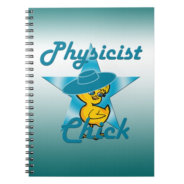 Physicist Chick #7 Notebook (Front)