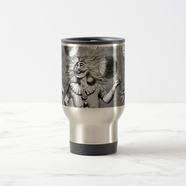 Physicist Juggling with the Planets Travel Mug (Center)