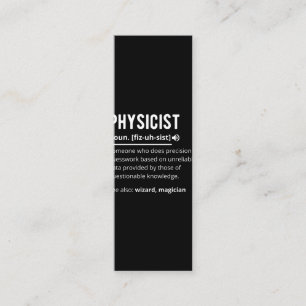 physicist loyalty card