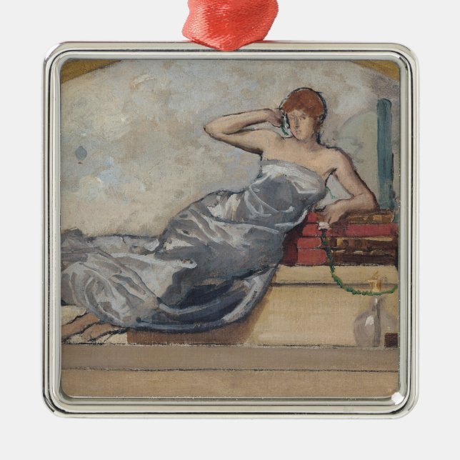 Physics, 1889 metal tree decoration (Front)